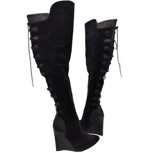 Olga Wedge Heeled Boot Woman's size‎ 7